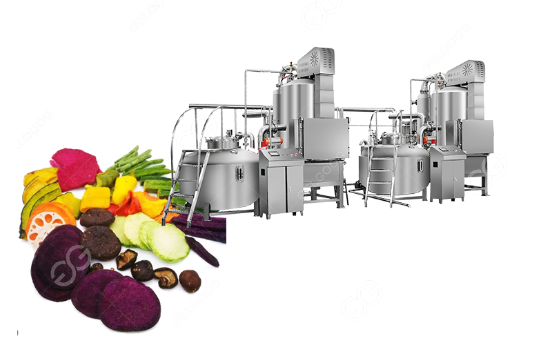vacuum frying machine